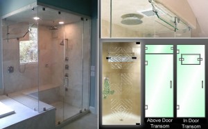Shower Door Operable Transoms